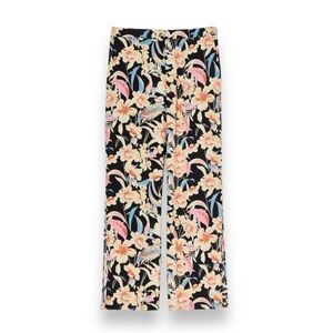 just fab Hight Rise Wide Leg Open slit pant